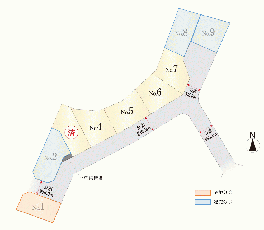 区画図