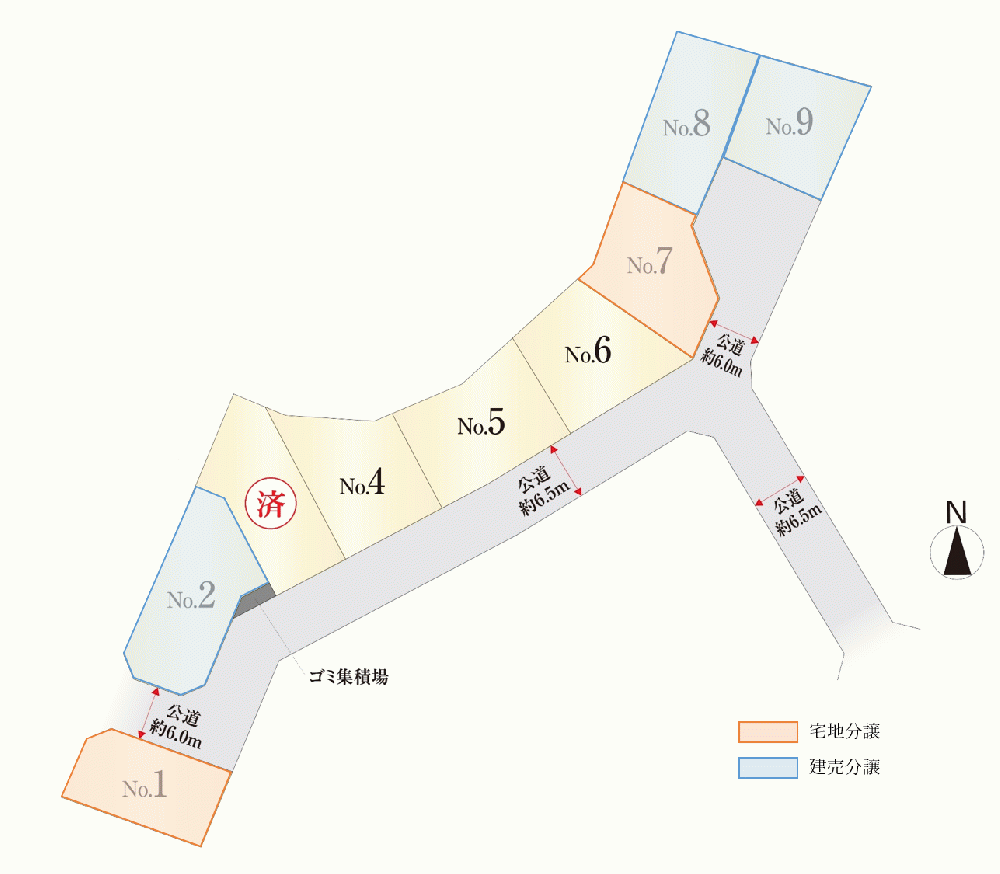 区画図