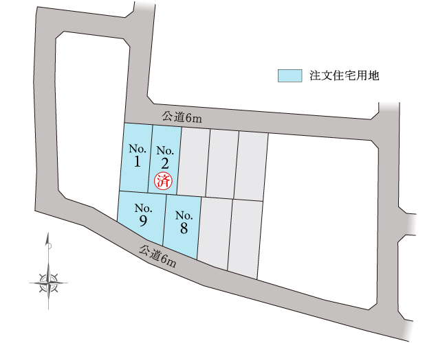 区画図