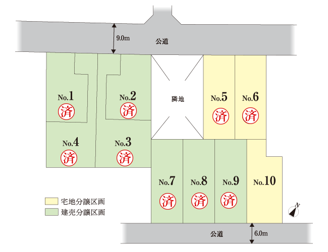 区画図