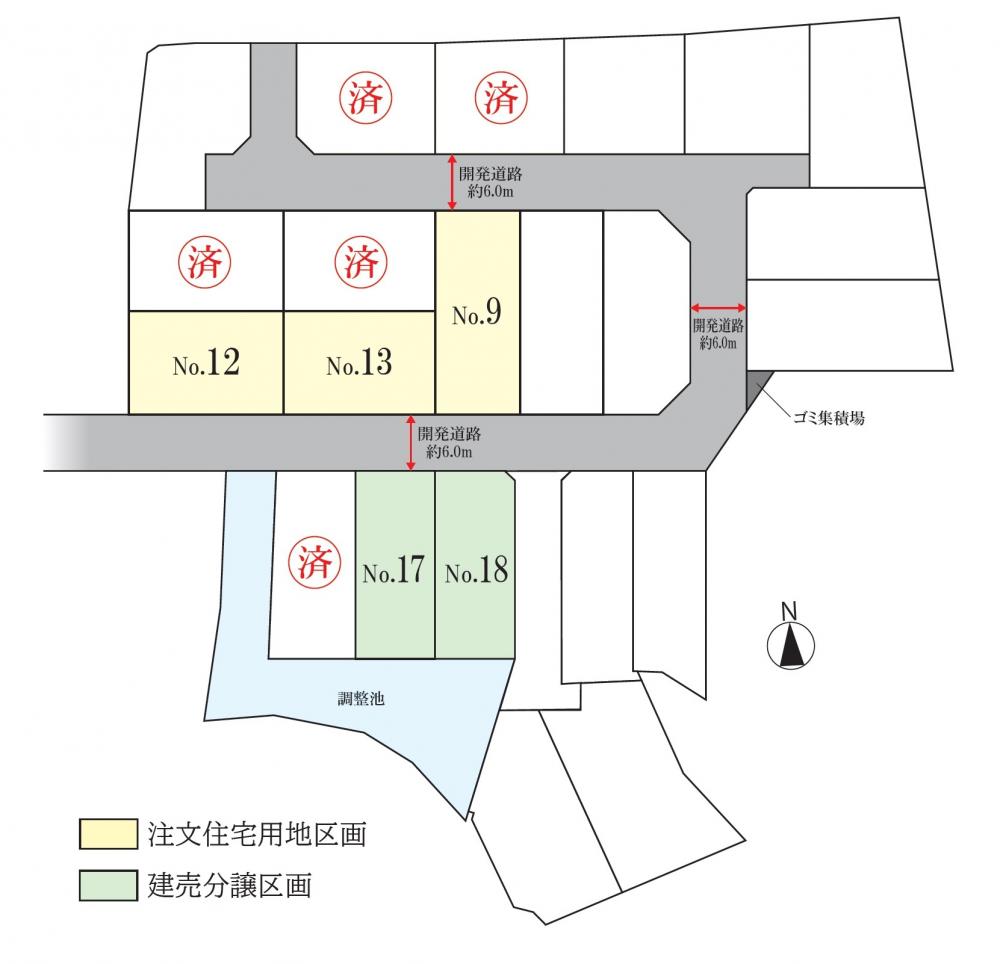 区画図