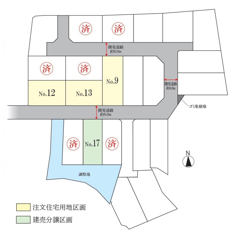 区画図